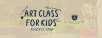 Art Class For Kids Facebook Cover