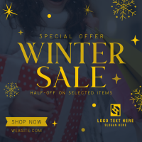 Special Winter Promo Linkedin Post Design