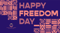 South African Freedom Celebration Animation