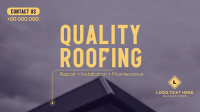 Quality Roofing Animation