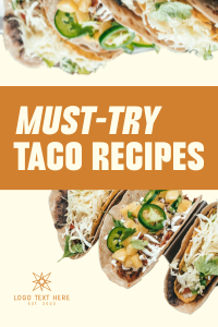 Must-try Taco Recipe Pinterest Pin