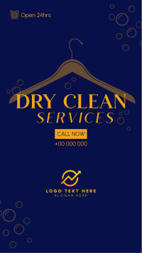 Dry Clean Service Facebook Story