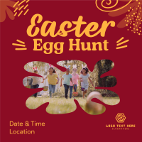 Fun Easter Egg Hunt Instagram Post
