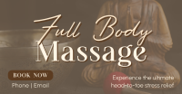 Full Body Massage Facebook Ad