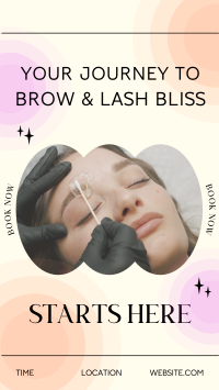 Lash Bliss Journey Instagram Story