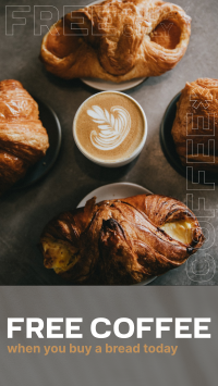 Bread and Coffee Instagram Reel Image Preview