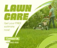 Lawn Maintenance Services Facebook Post