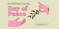 International Peace Day Branch Twitter Post