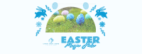 Cute Easter Bunny Facebook Cover