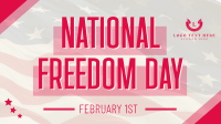 Freedom Day Flag Facebook Event Cover