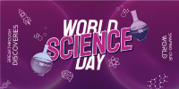 World Science Day Headline Twitter Post