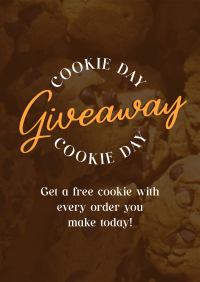 Cookie Giveaway Treats Poster