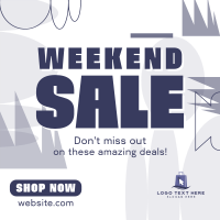 Weekend Sale Instagram Post Design