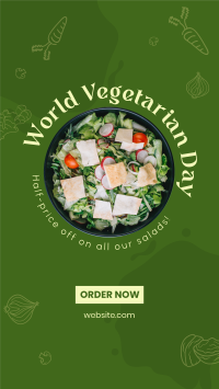 World Vegetarian Day Instagram Story