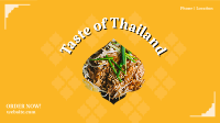 Taste of Thailand Facebook Event Cover Image Preview
