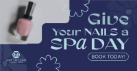 Nail Spa Day Facebook Ad