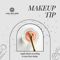 Makeup Beauty Tip Instagram Post