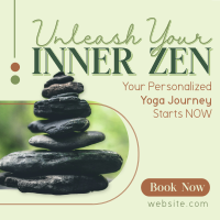 Yoga Training Zen Instagram Post Design