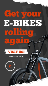 Rolling E-bikes Instagram Story