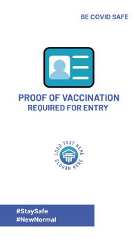 Vaccine ID Requirement Instagram Story