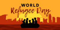 World Refuge Day Twitter Post