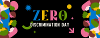 Zero Discrimination Diversity Facebook Cover