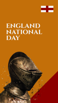 England National Day Instagram Story