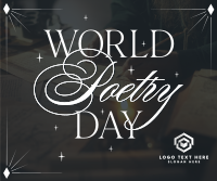 Celebrate Poetry Day Facebook Post