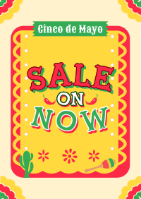 Cinco de Mayo Picado Sale Flyer