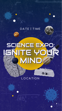 World Science Day Expo Instagram Reel Image Preview