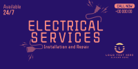 Electrical Service Twitter Post