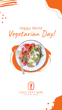 Happy Vegetarian Day! Instagram Story Image Preview