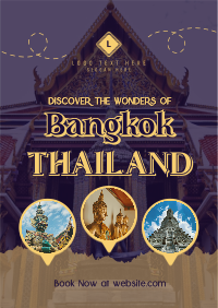 Thailand Travel Tour Poster