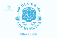 Day of the Dead Badge Pinterest Cover Image Preview