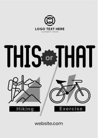 This or That Exercise Flyer