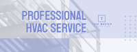 Professional HVAC Services Facebook Cover Image Preview