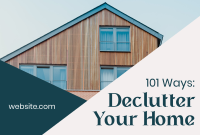 Modern Home Declutter Pinterest Cover