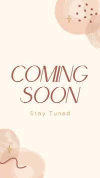 Minimalist Coming Soon Facebook Story