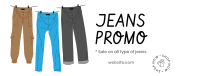 Three Jeans Facebook Cover Image Preview