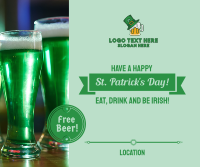 St Patrick's Day Facebook Post