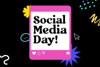 Social Media Day Pinterest Cover example 3