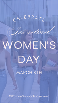 Celebrate Women's Day Facebook Story