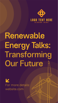 Renewable Energy Talks Instagram Reel Image Preview