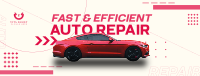 Modern Auto Repair Shop Facebook Cover Image Preview