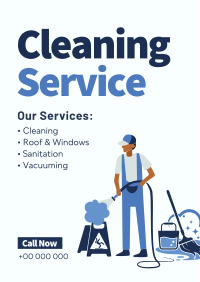 Professional Cleaner Services Flyer