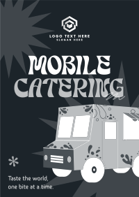 Mobile Food Truck Poster