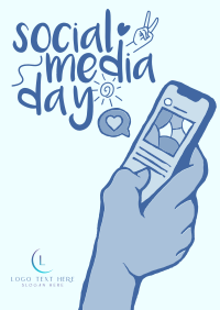 Social Media Day Poster example 4