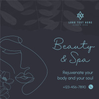 Beauty Spa Booking Instagram Post