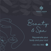 Beauty Spa Booking Instagram Post