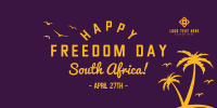 South Africa Freedom Twitter Post